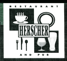 Herscher restaurant and pub logo