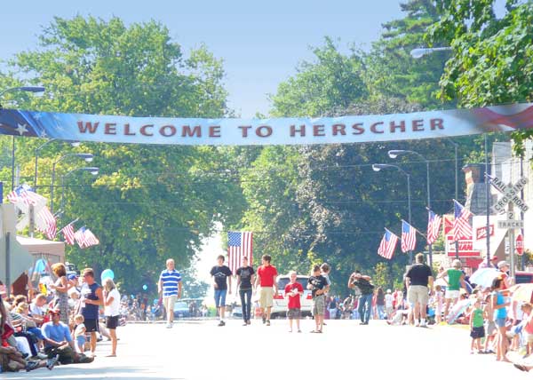 Herscher labor day parade image